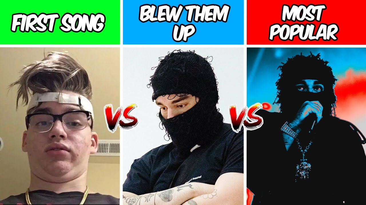 Rappers FIRST SONG vs THE SONG THAT BLEW THEM UP vs MOST POPULAR SONG! (2024 EDITION)