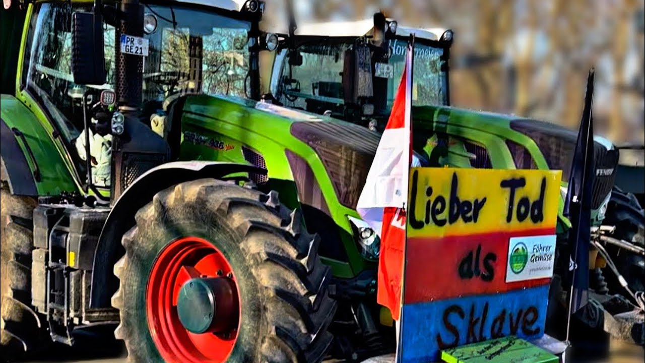 Bauern Demo Berlin 10.01.2024 jeder bereitet sich vor !