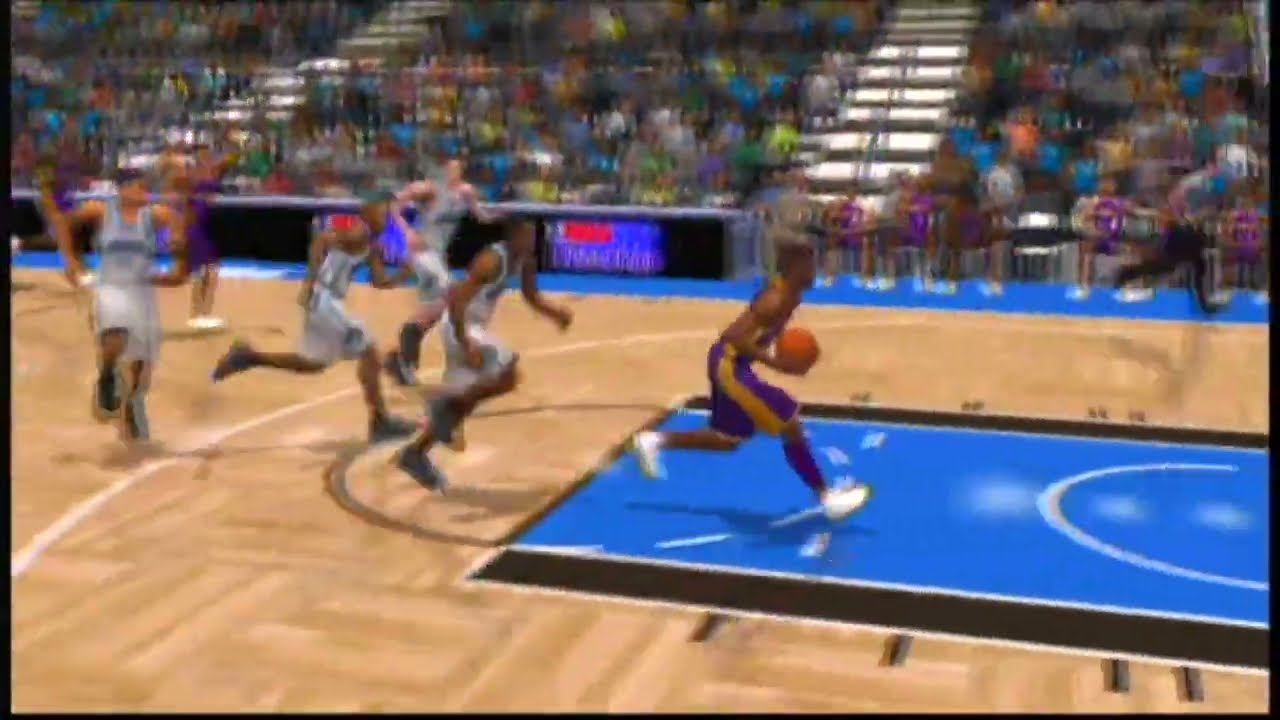 NBA INSIDE DRIVE 2004 (Microsoft Xbox) LOS ANGELES LAKERS vs ORLANDO MAGIC