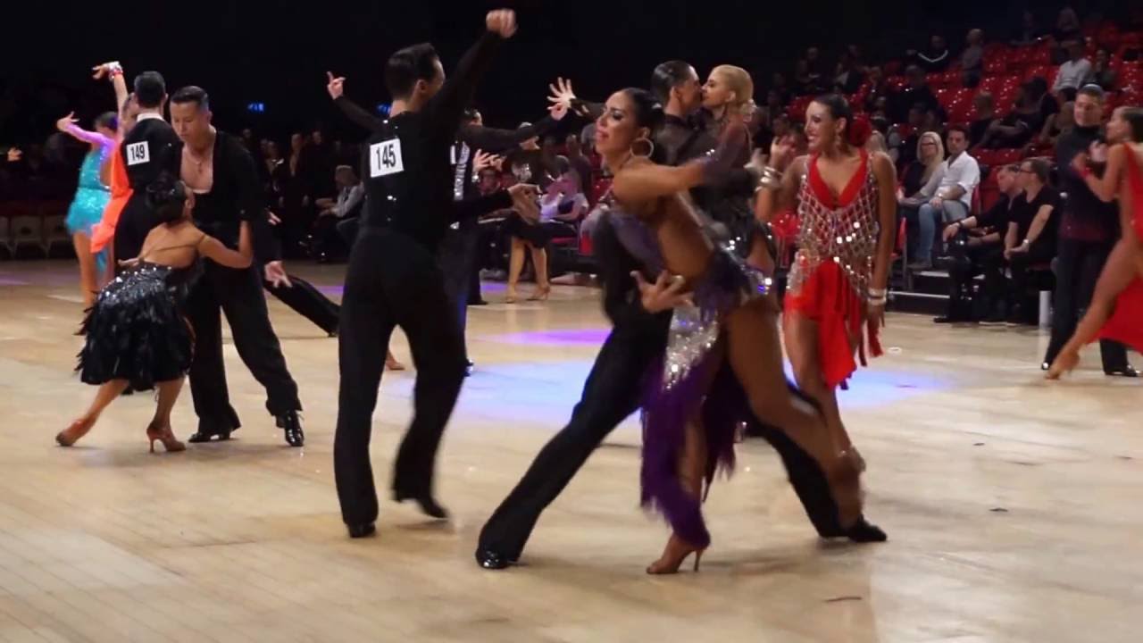 Richard Lifshitz and Korina Travis Rumba International Championships 2015