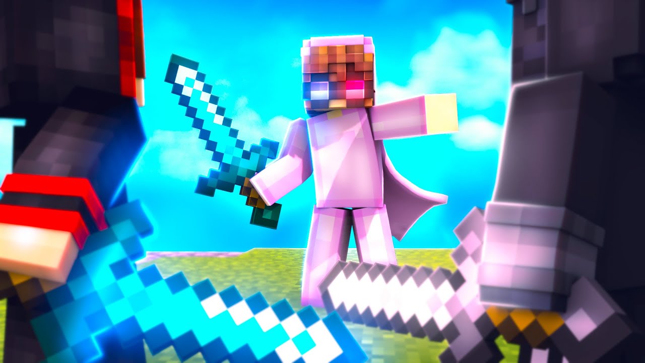 SOLO GEGEN TEAMS IN MINECRAFT SKYWARS