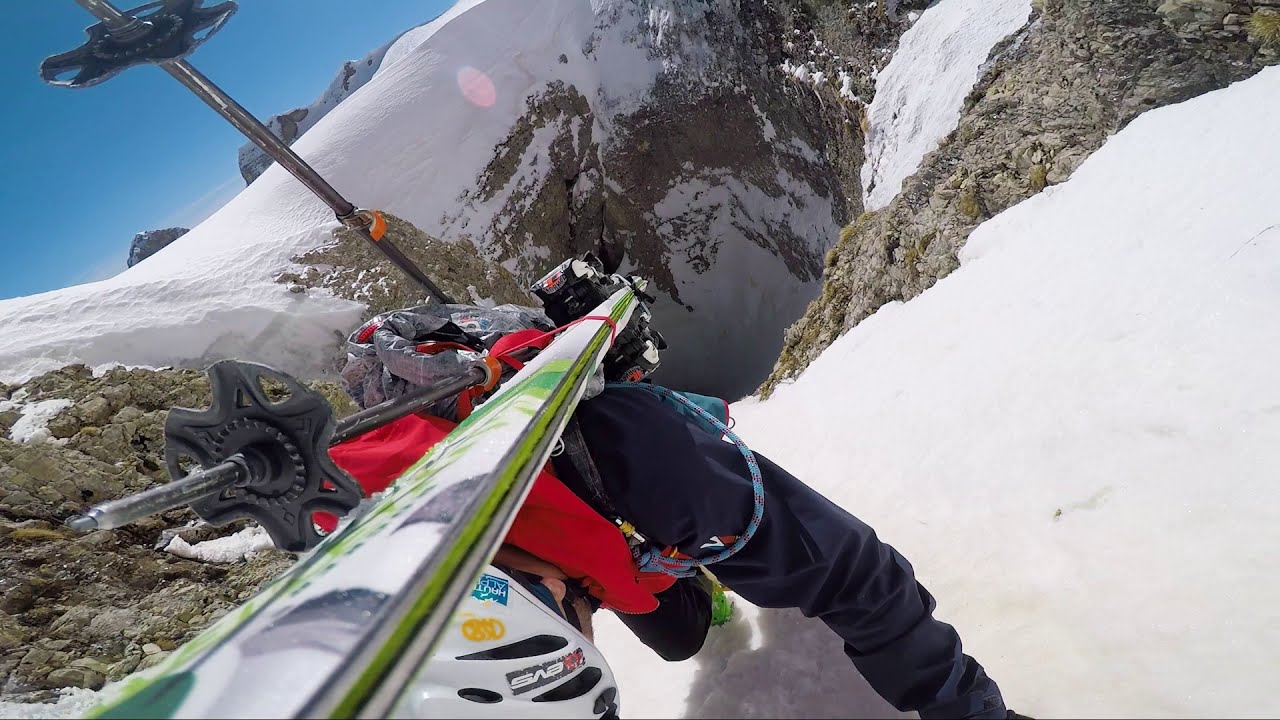 D&eacute;voluy Grand Ferrand par les Chourums ski rando retour voie normale