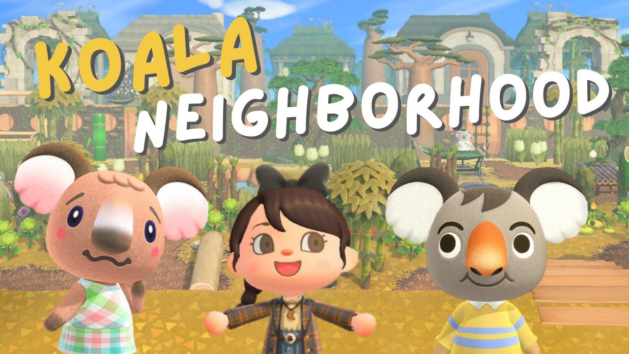 Let’s Build Together! 🐨 ACNH Long Play Animal Crossing Let’s Play Aussibelle Koala Neighborhood