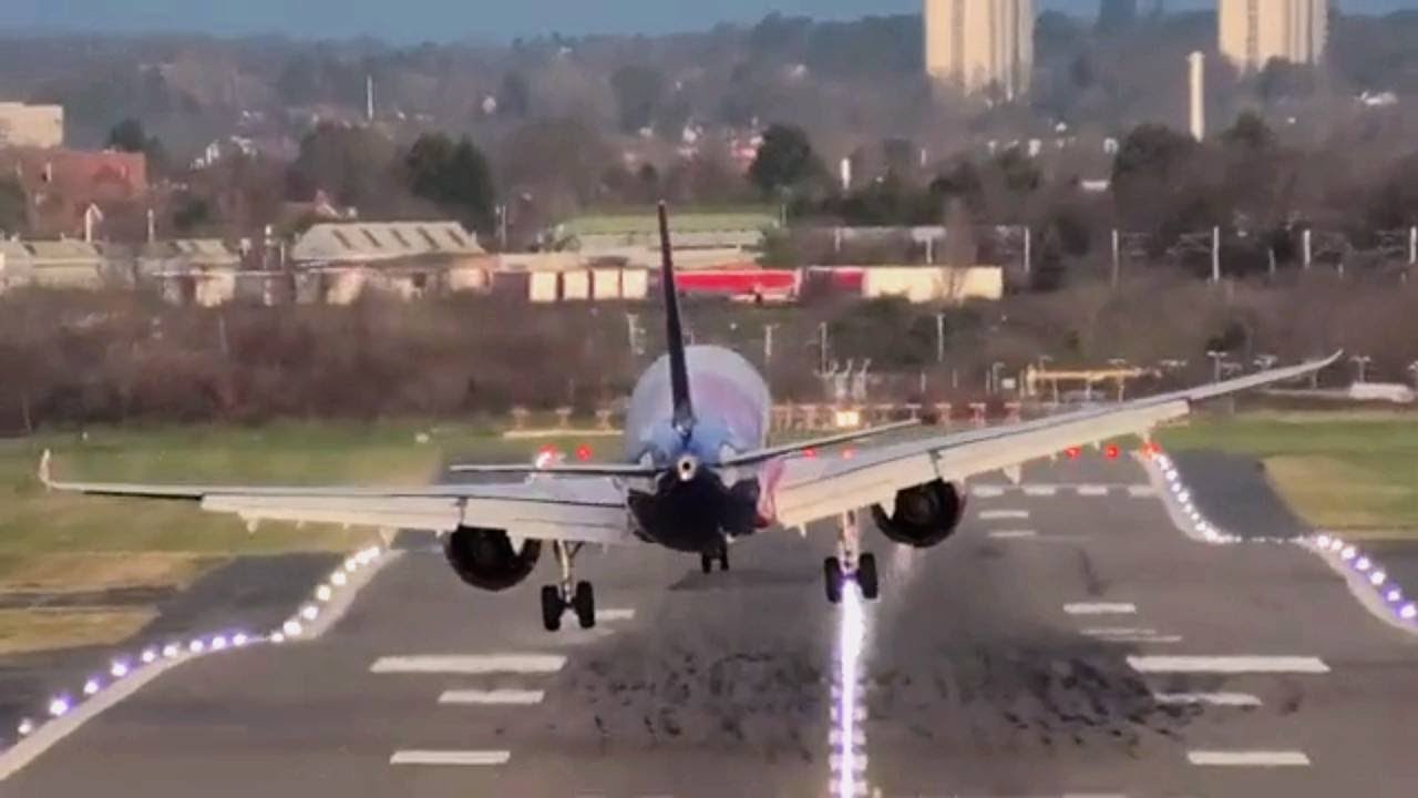 Crosswind Landings HIGHLIGHTS from 💨 STORM PIA 💨