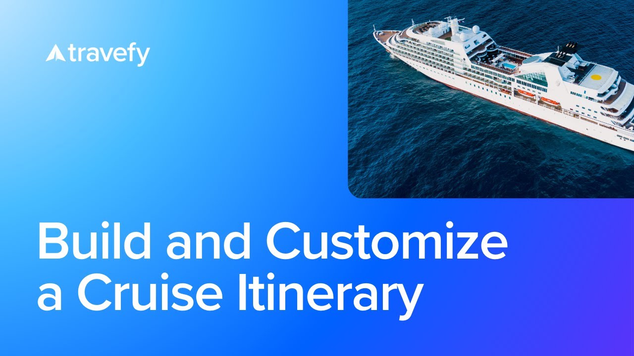 How to Create a Cruise Itinerary