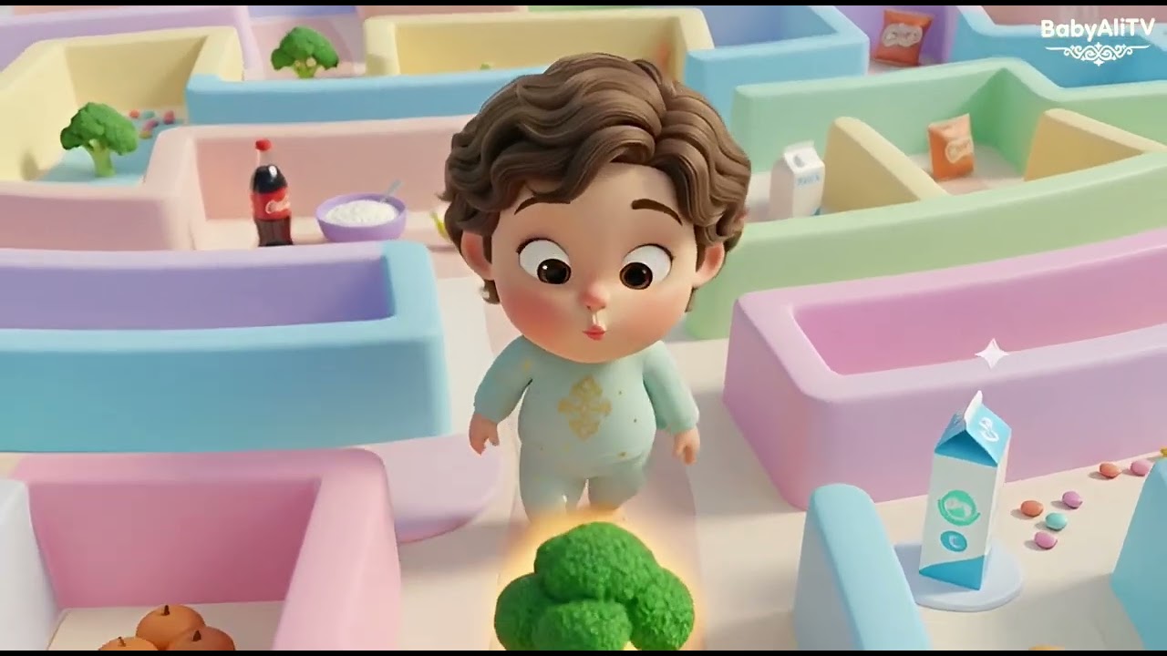 Әлидің Таңғы Асы 🥣 | Дұрыс Таңдау және Күшті Бала | Baby Ali TV