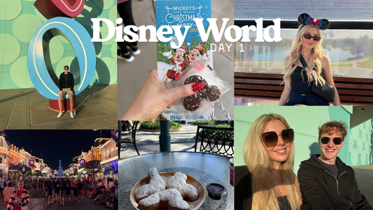 WALT DISNEY WORLD VLOG✨Day 1 | Disney Springs, Resorts & Mickey's Very Merry Christmas Party