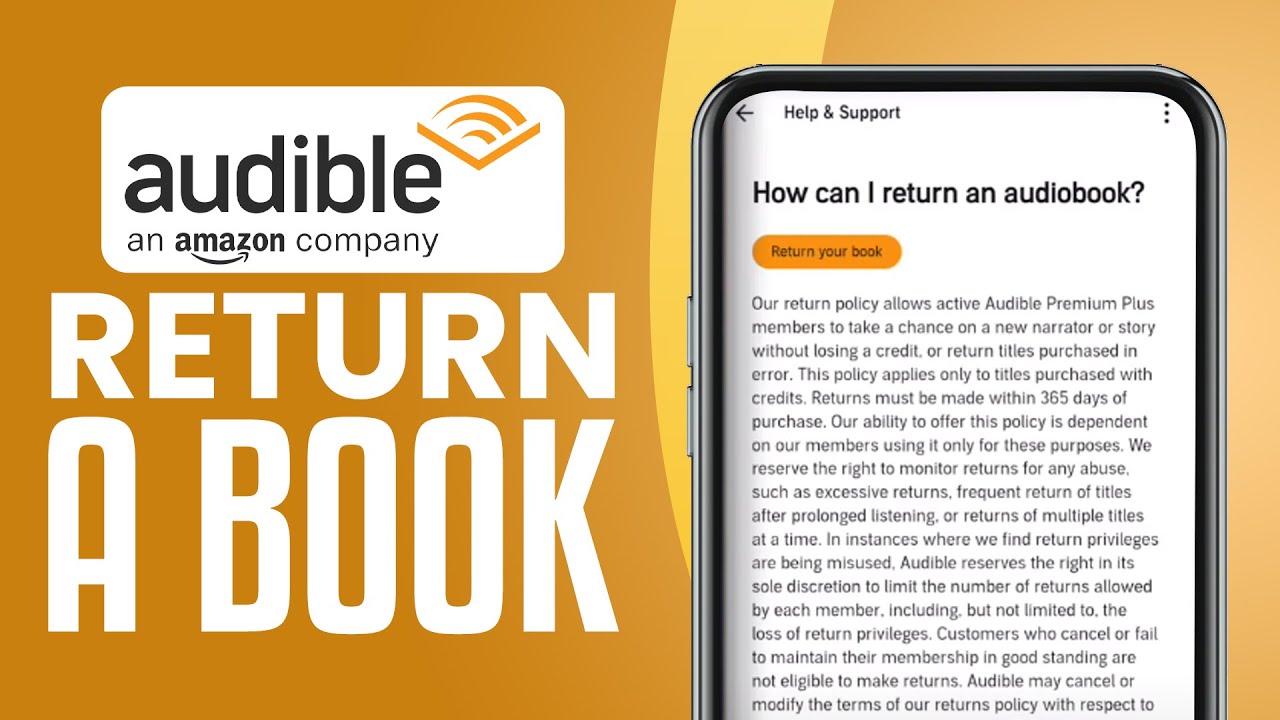 How To Return A Book On Audible (2026) Simple Tutorial