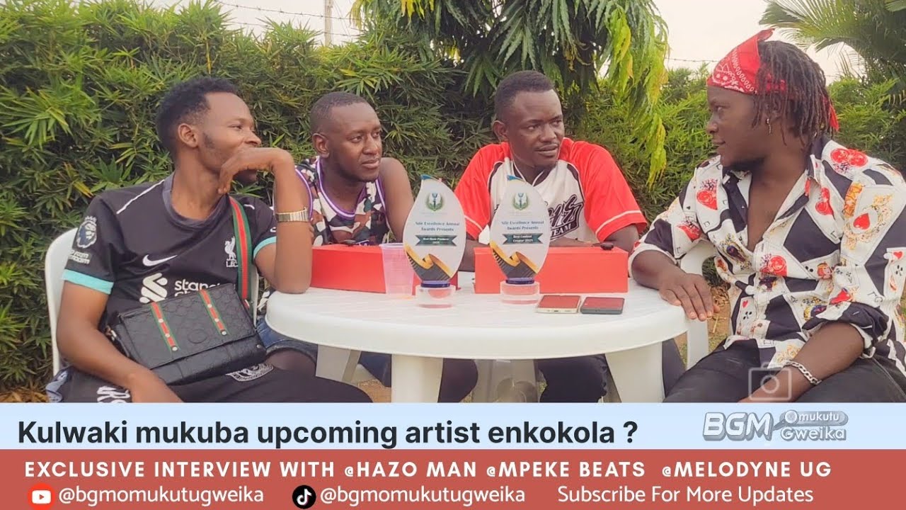 Kulwaki Mukuba upcoming artist Enkokola. 