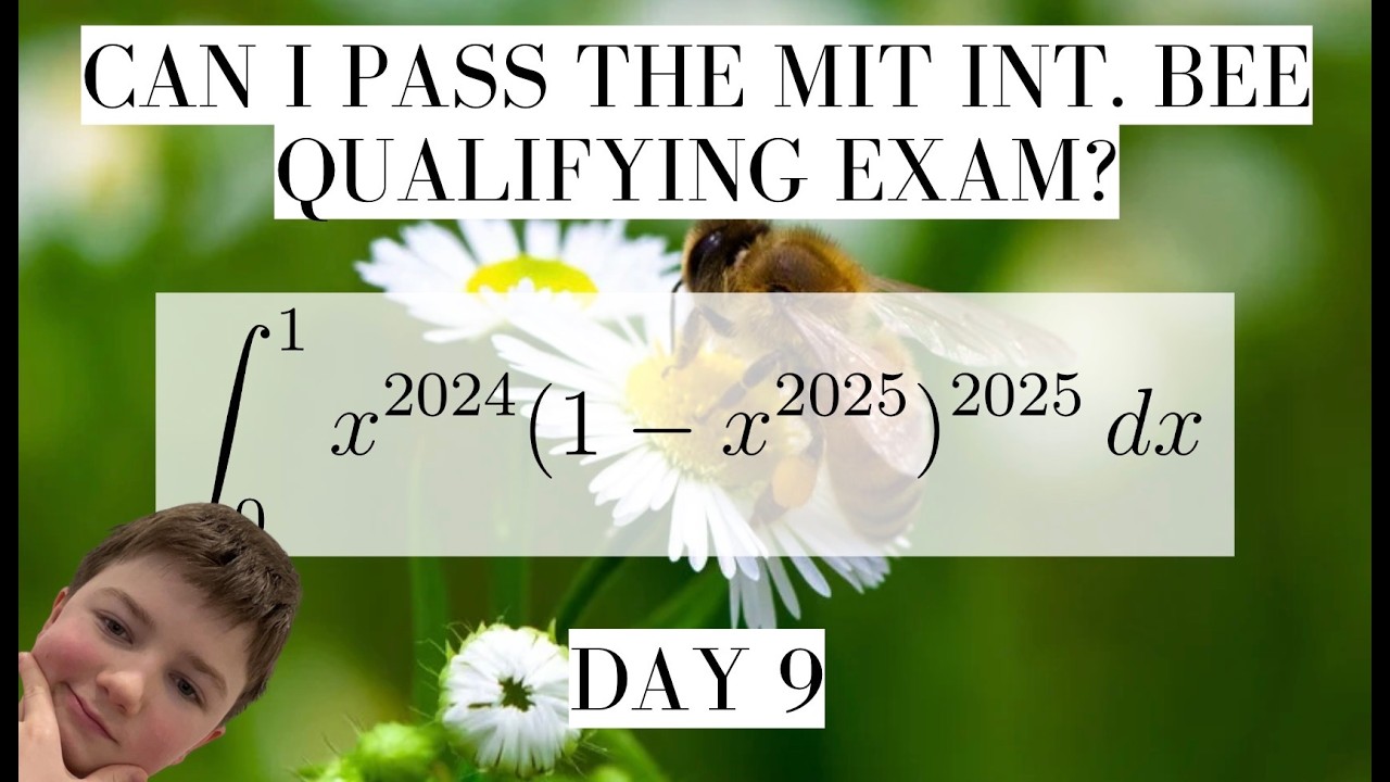 Can I pass the 2025 MIT Integration Bee Qualifying Exam? | Day 9, Problem 9
