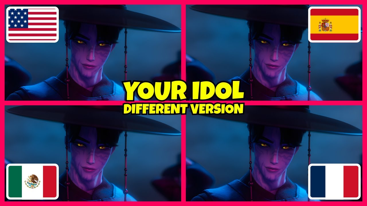KPOP DEMON HUNTERS на РАЗНЫХ ЯЗЫКАХ 🌏🤯🎶 Угадай, кто поет! 😍 Джину, Руми, Мира, Зои
