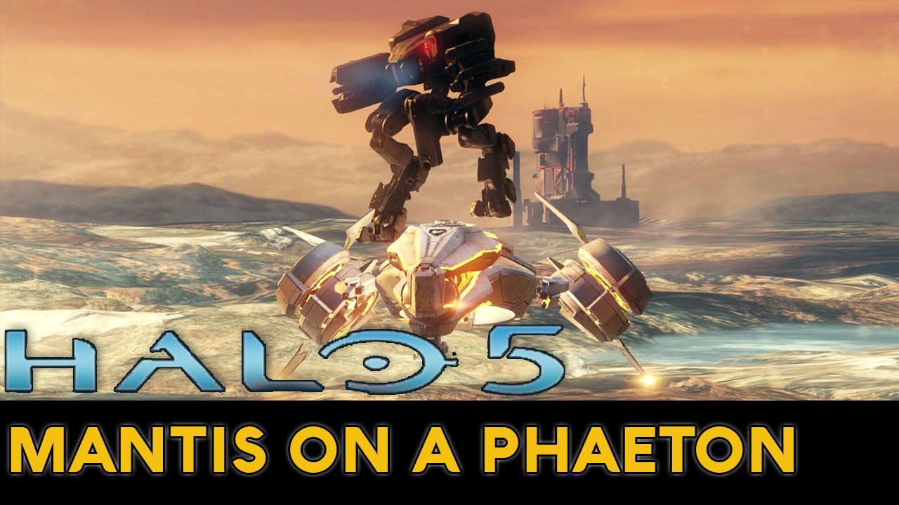 Halo 5: Guardians - ONI Mantis on a Phaeton