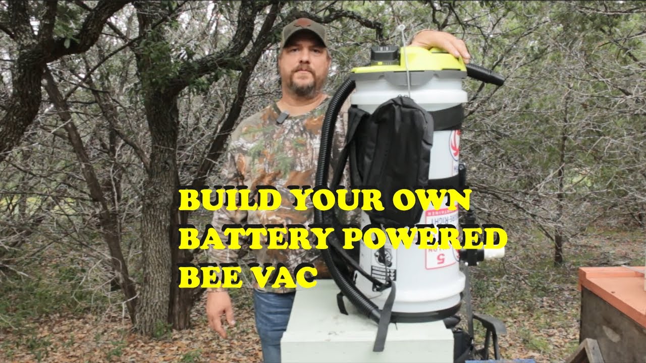 Build Your Own Battery Powered Bee VAC 