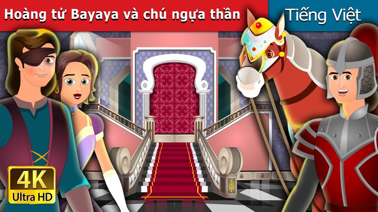 Hoàng tử Bayaya và chú ngựa thần | Chuyen co tich | Truyện cổ tích việt nam @vietne