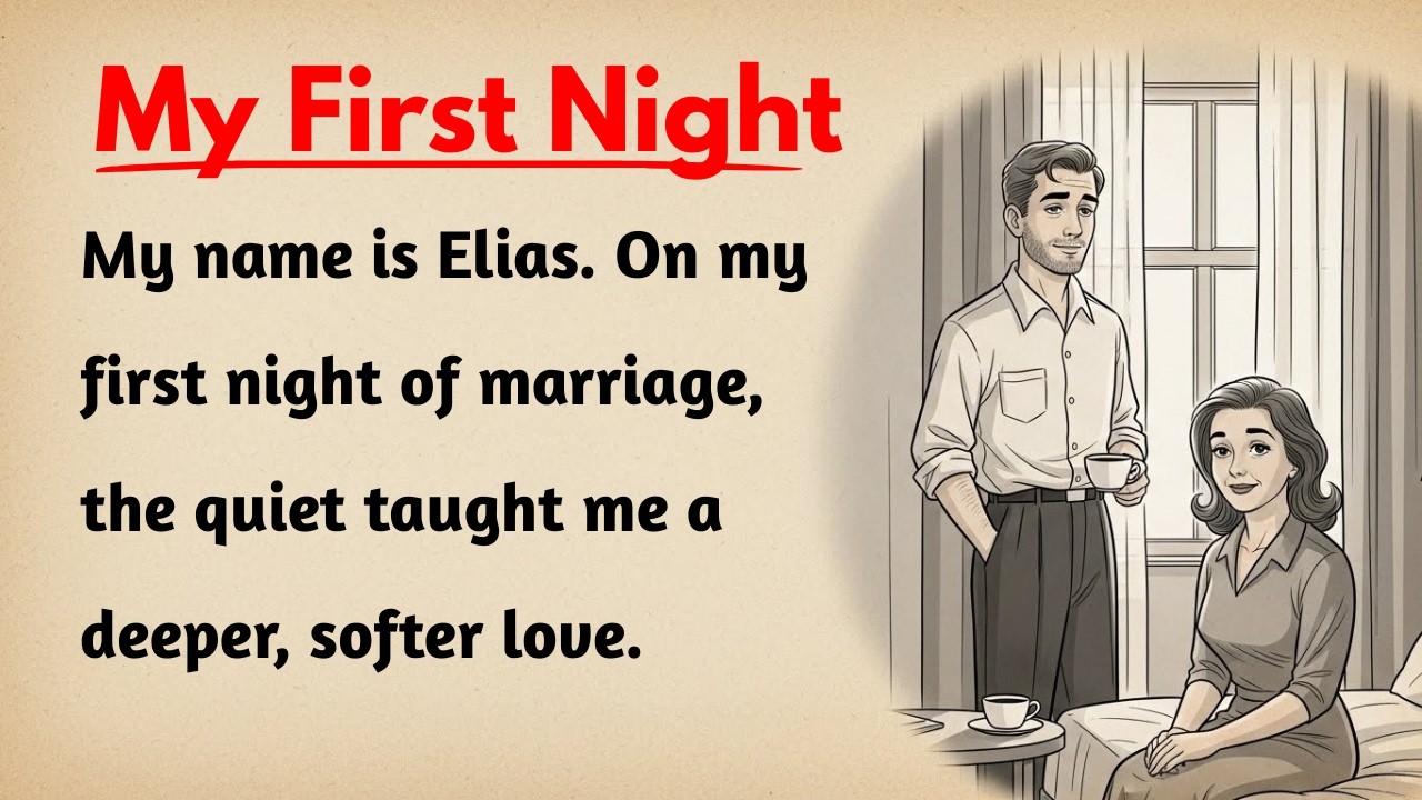Learn English with Stories 🤌 My First Night | Level 3 English Listening & Speaking Practice