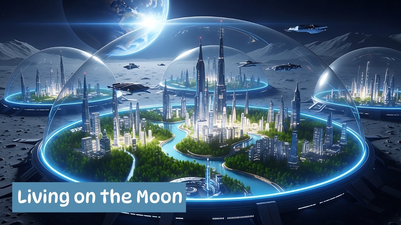 Lunar Cities 2100: How Humanity Will Build a New Civilization on the Moon