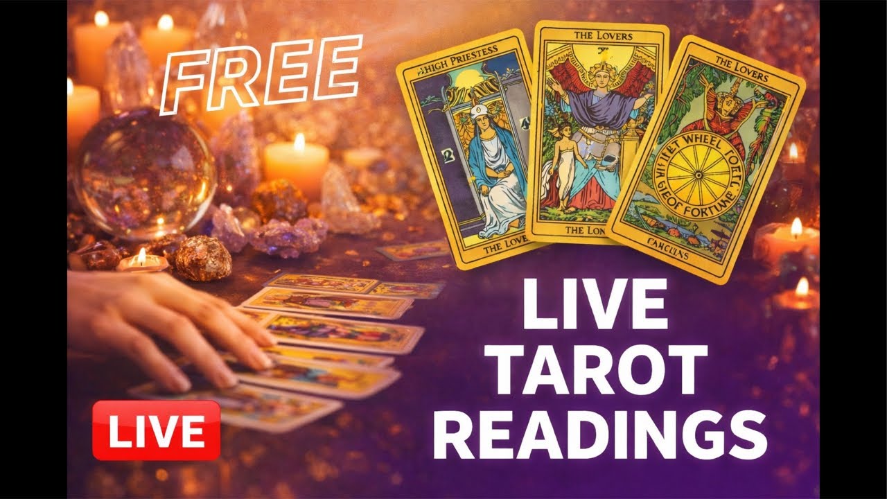 Live Tarot Reading 🔮 FREE Yes or No Answers | Love, Career, Future Prediction