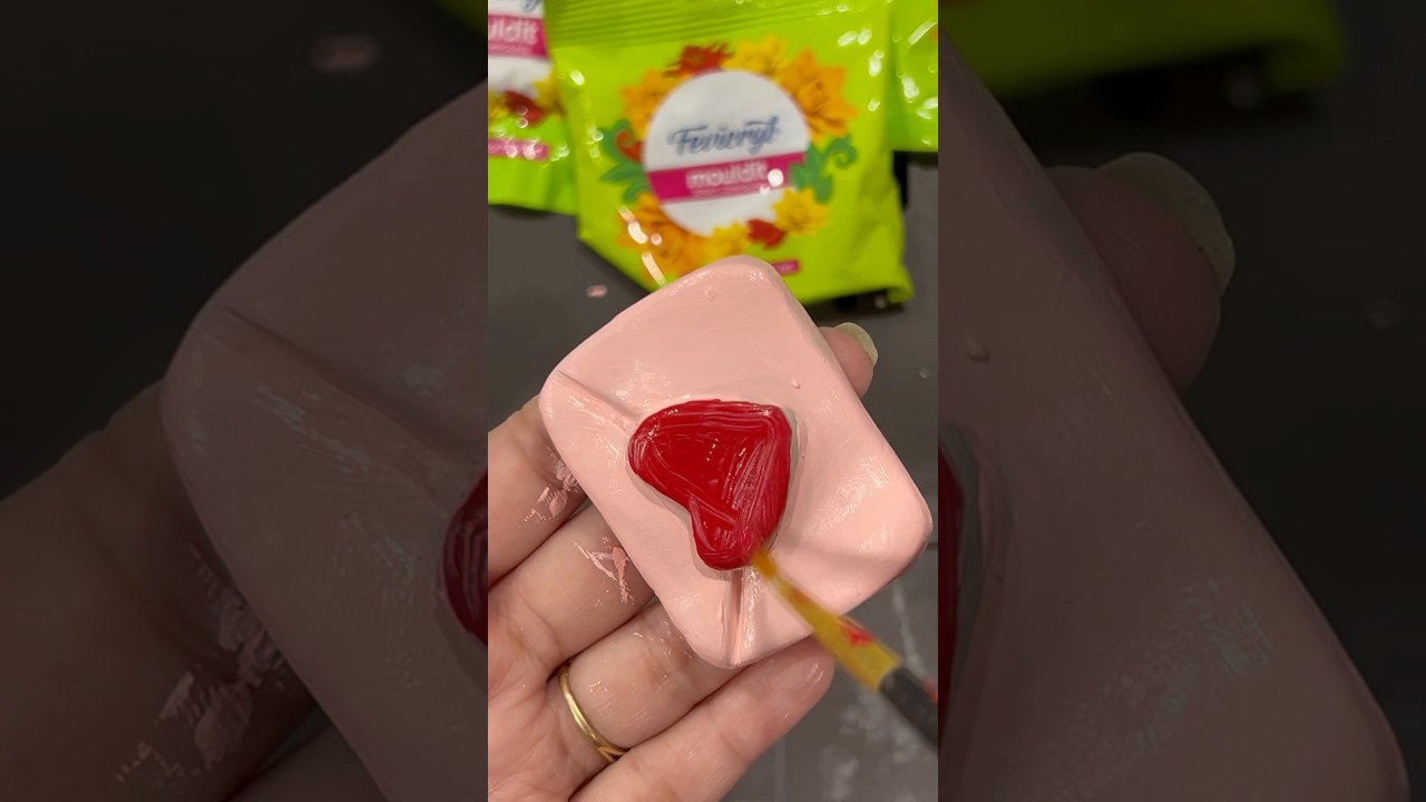 DIY fridge magnet make with clay #diy #thehandmadens #trendingnow #viralvideos @creativehands_01