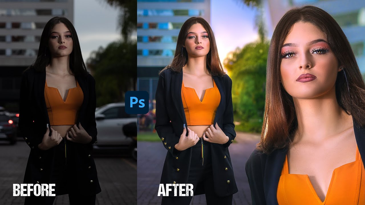 Portrait Photo Retouching | Tutorial 068# | Photoshop CC 2024