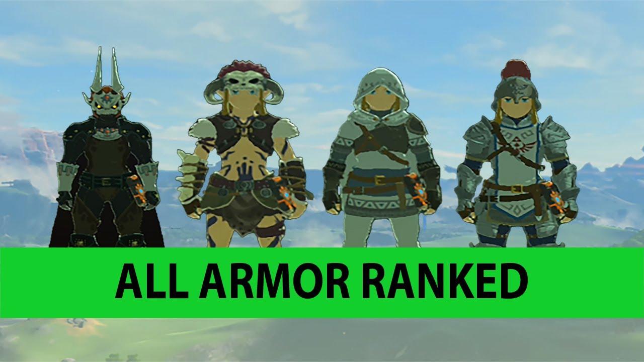 Every armor set in BOTW ranked from worst to best