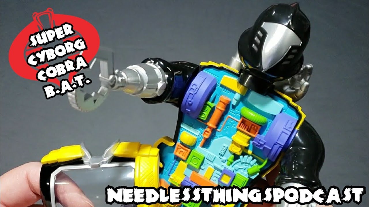 Super 7 GI Joe Super Cyborg Cobra B.A.T. V1 Needless Unboxing