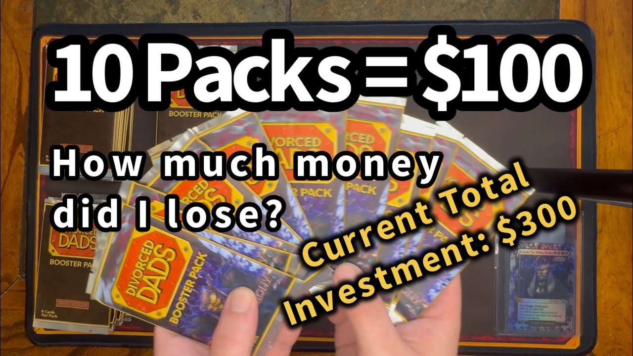 Opening 10 Packs of Divorced Dads: Age of Alimony