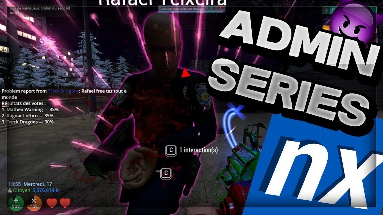 IL ME TAZE QUAND JE LE JAIL | ADMIN SÉRIES #1 GARRY'S MOD NxServ
