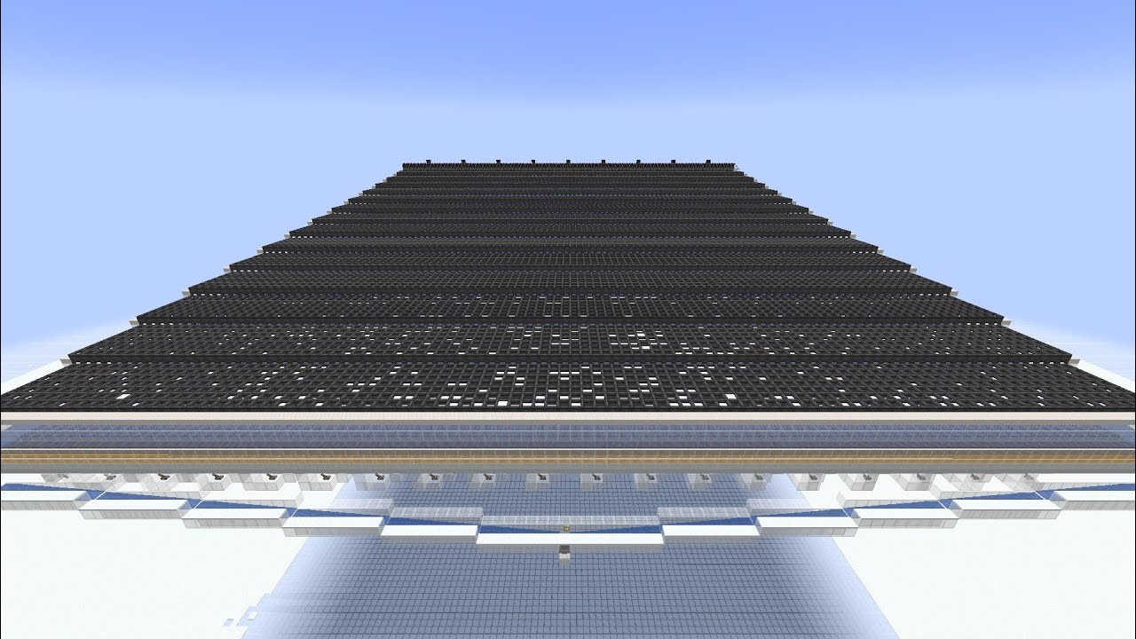 Simple 9216 cauldron powder snow farm (~800 buckets/hr)