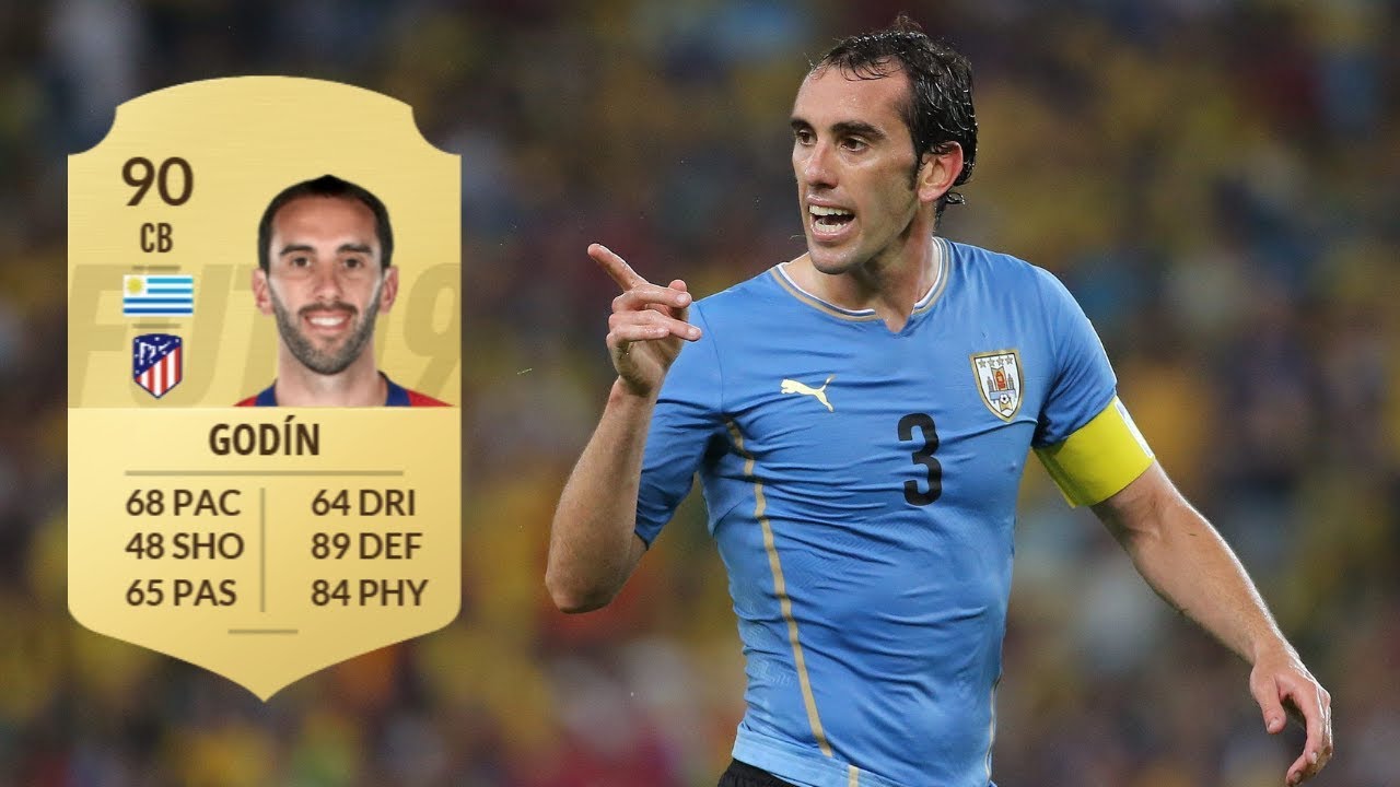 FIFA 19 - DIEGO GODIN (90) PLAYER REVIEW