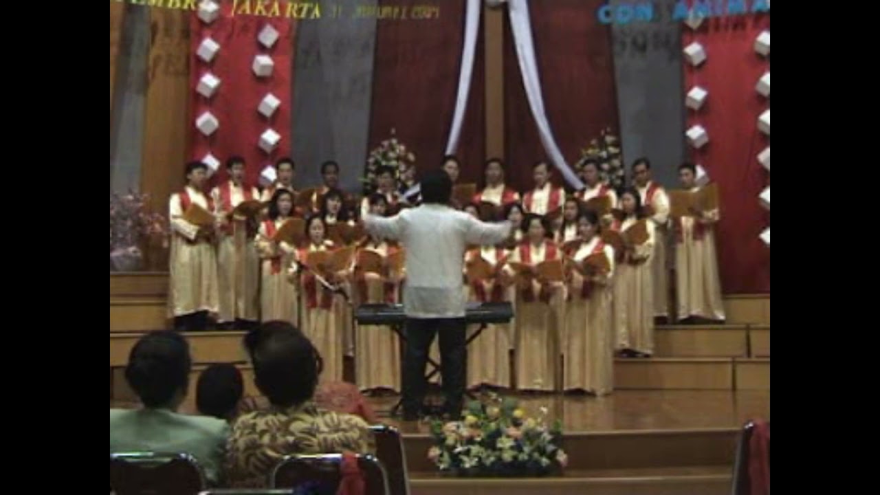 A cut from Beethoven 9th Symphony (Choral) by Adoramus Chorale, sung at Graha Gepembri in 2004