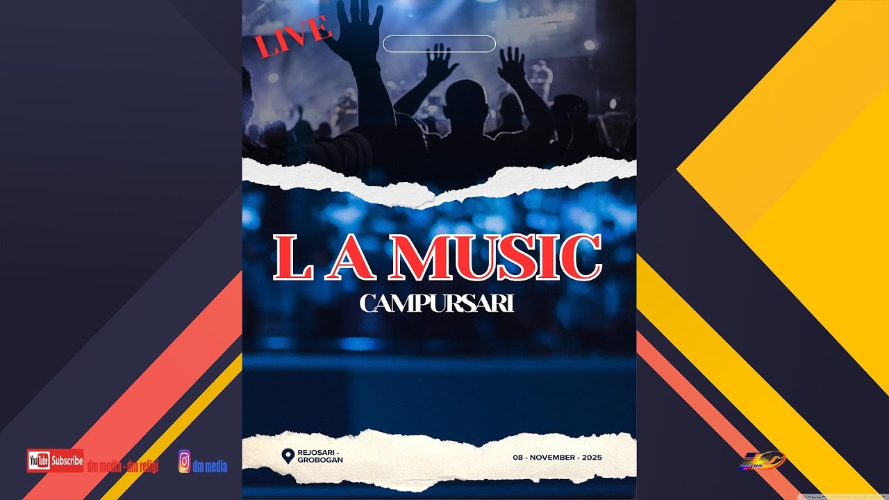 ::: LIVE  LA MUSIC CAMPURSARI - WALIMATUL KHITAN KHOIRUL HUDA  - KESS AUDIO - DM MEDIA