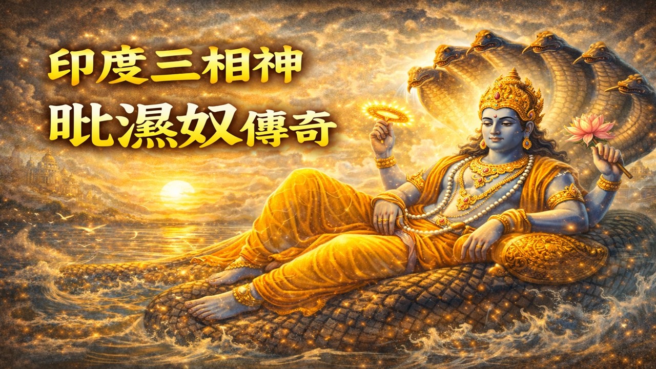 宇宙的製片人：毗濕奴   #印度神話 #毗濕奴  #vishnu