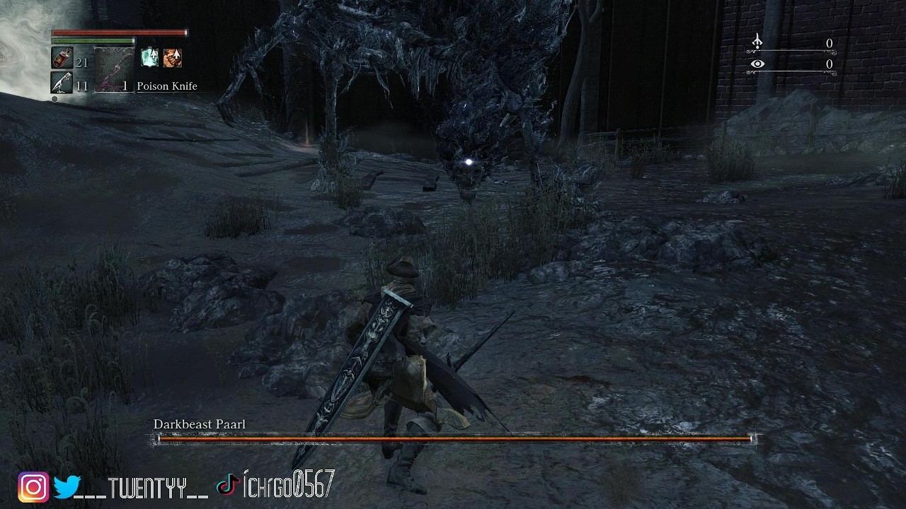 Bloodborne: Bullying Darkbeast Paarl with this summon