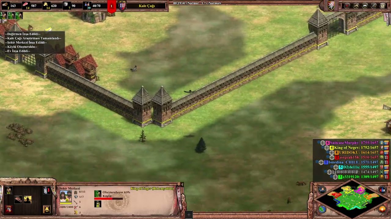 Bohemia and Hussite Wars!!! Age of Empires II DE 4 vs 4 Team Game