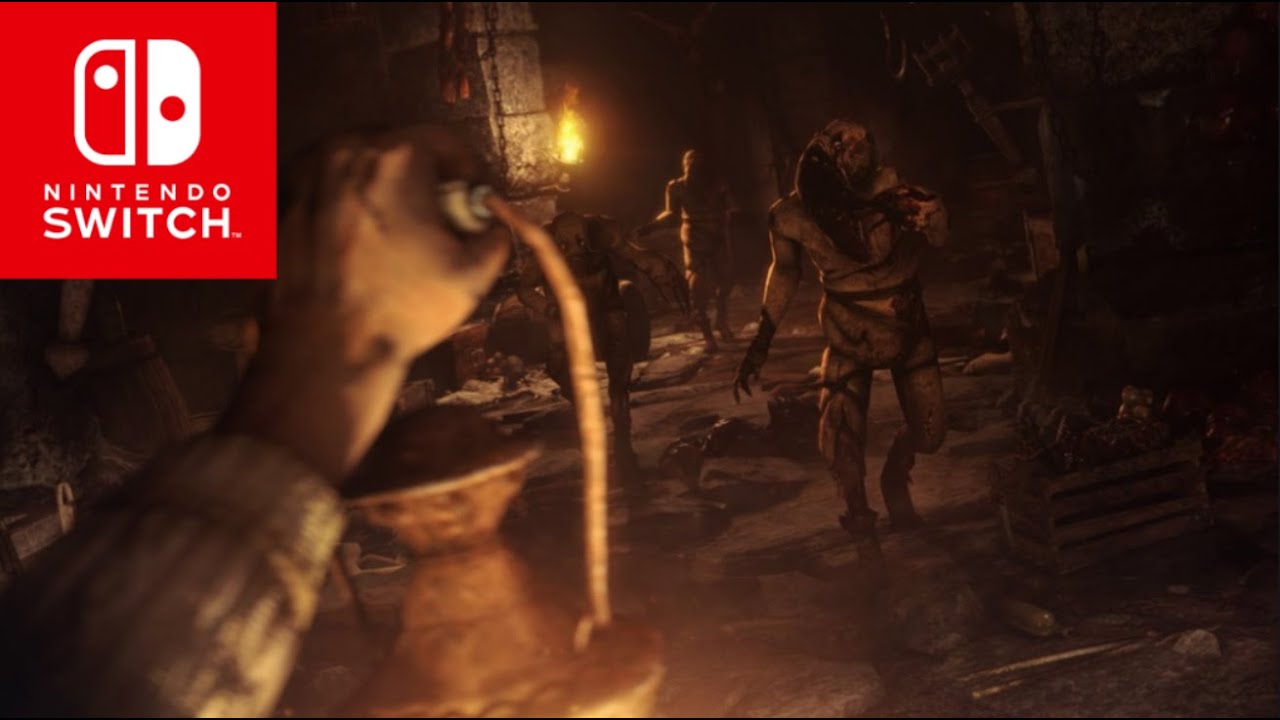 LOS 10 MEJORES JUEGOS de TERROR en Nintendo Switch