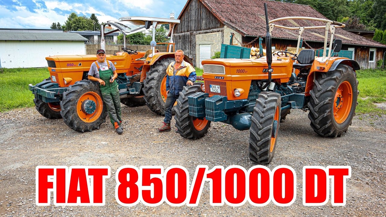 Fiat Traktoren Weltweit die Nr.1? / Fiat 850/1000 DT