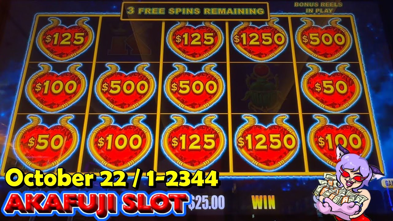 Bet $25 ①/ Dollar Storm Egyptian Jewels Slot Machine Huge Jackpot @Yaamava Casino