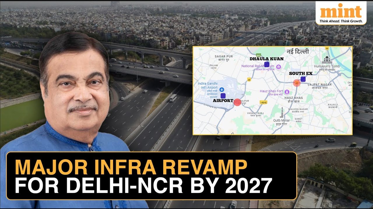 Behind Govt's BIG Push To Ease Traffic In Delhi-NCR: Rs 24,000 Crore Plan To Decongest The Capital