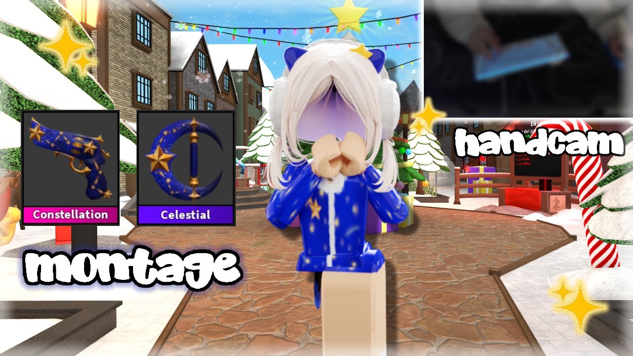 MM2 Celestial Set Montage w/ Hand cam.. (Murder Mystery 2)
