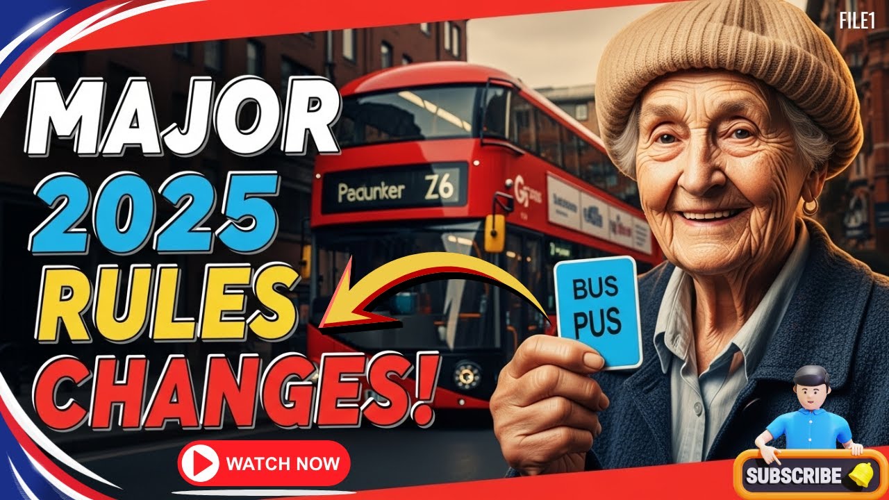 ✨ UK Over-70 Bus Pass 2025: MAJOR Rules Changes Revealed! 🚍