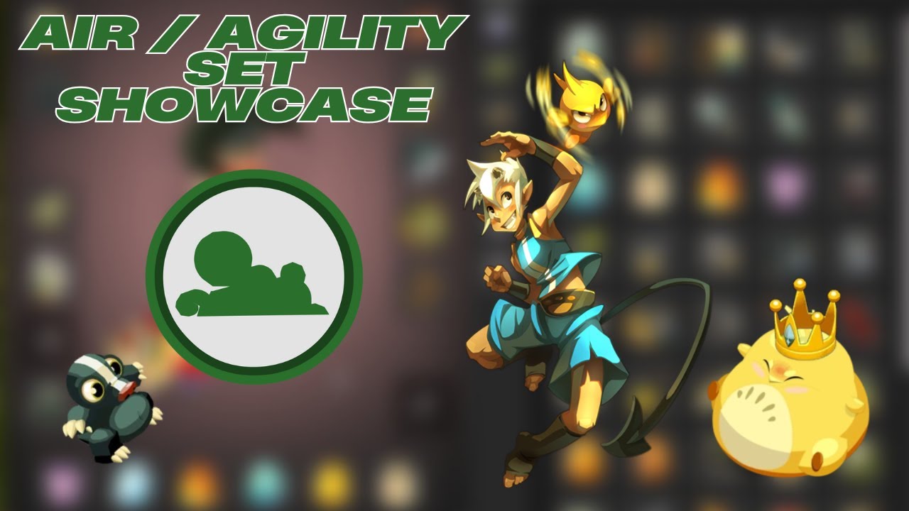 AIR / AGILITY OSA SET SHOWCASE | 215 AIR DMG [DOFUS 3] [EN]
