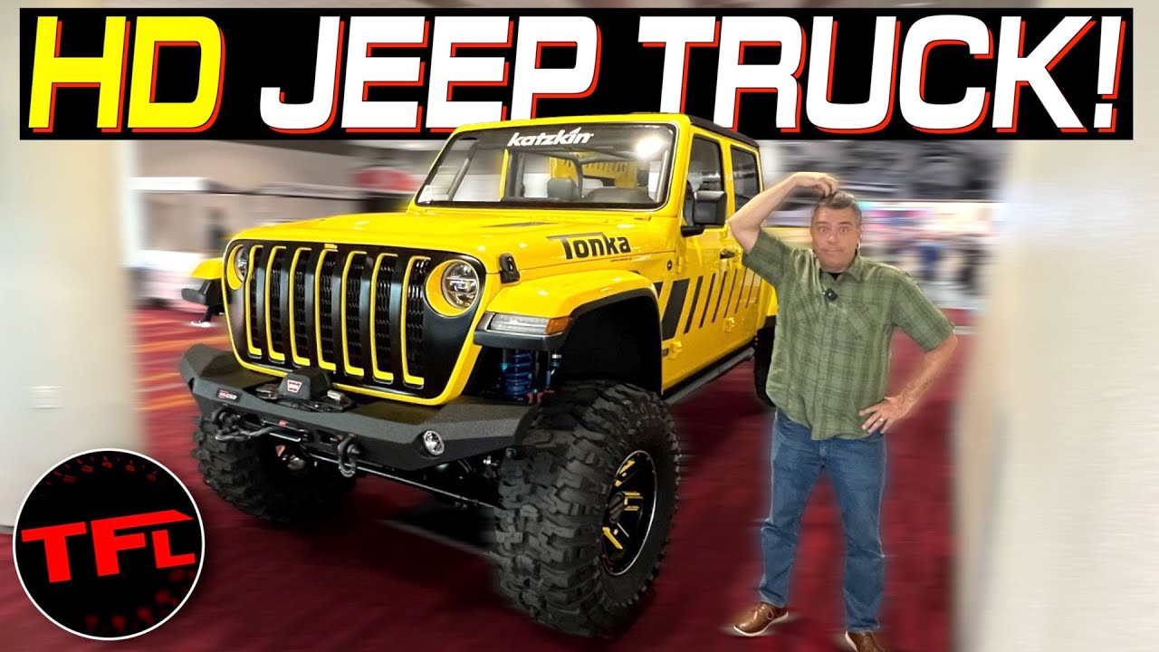 WHAT!? A Cummins Diesel-Powered HD Jeep Gladiator 4x4 Actually Exists!