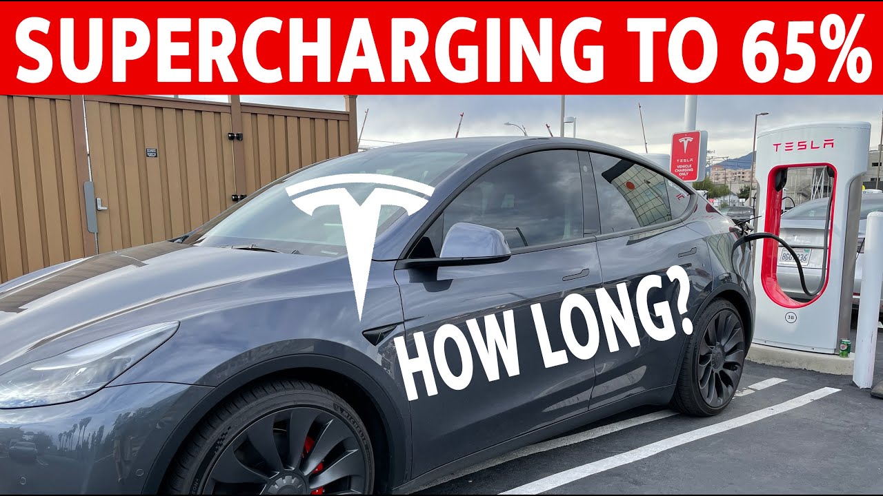 Увеличиваем производительность Tesla Model Y до 65%. Сколько времени занимает зарядка?