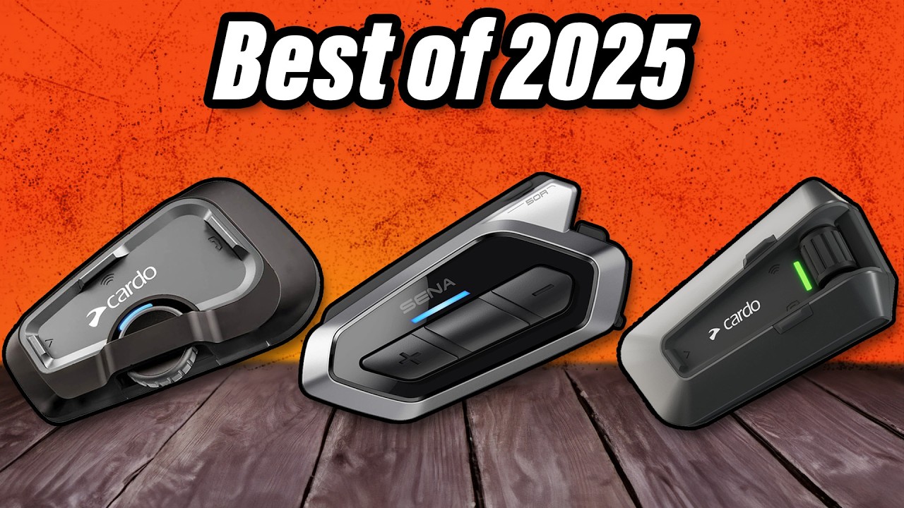 BEST Motorcycle Bluetooth Headsets 2026 - The Only 6 You Need!