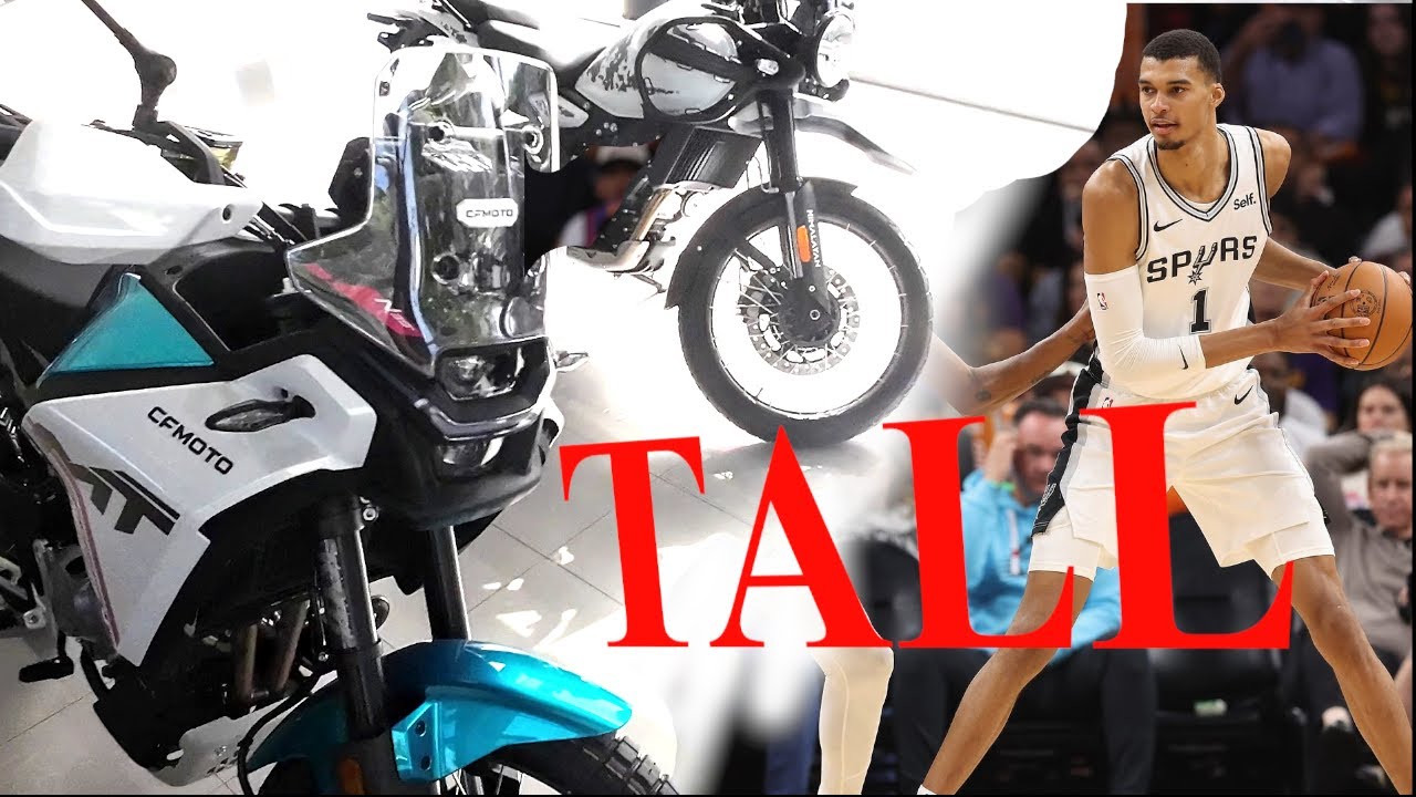 TALL PERSON ON CFMOTO 450MT VS ROYAL ENFIELD HIMALAYAN 450