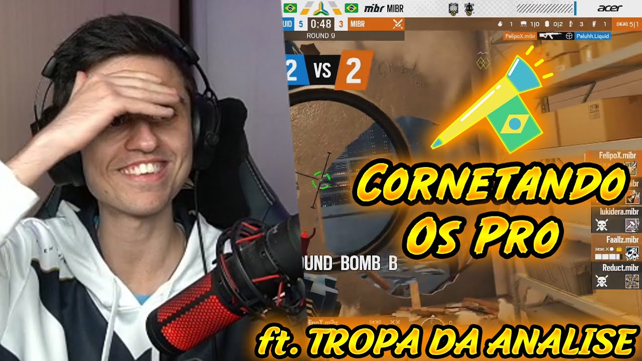RAZAH &Eacute; O GAULES DO R6? LIQUID CAMPE&Atilde; DA AM&Eacute;RICA!- CORNETANDO OS PRO #18