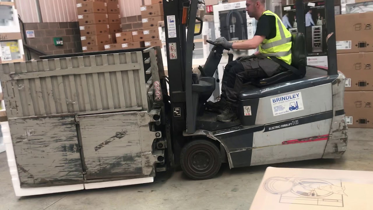 Forklift With  Clamps Training
