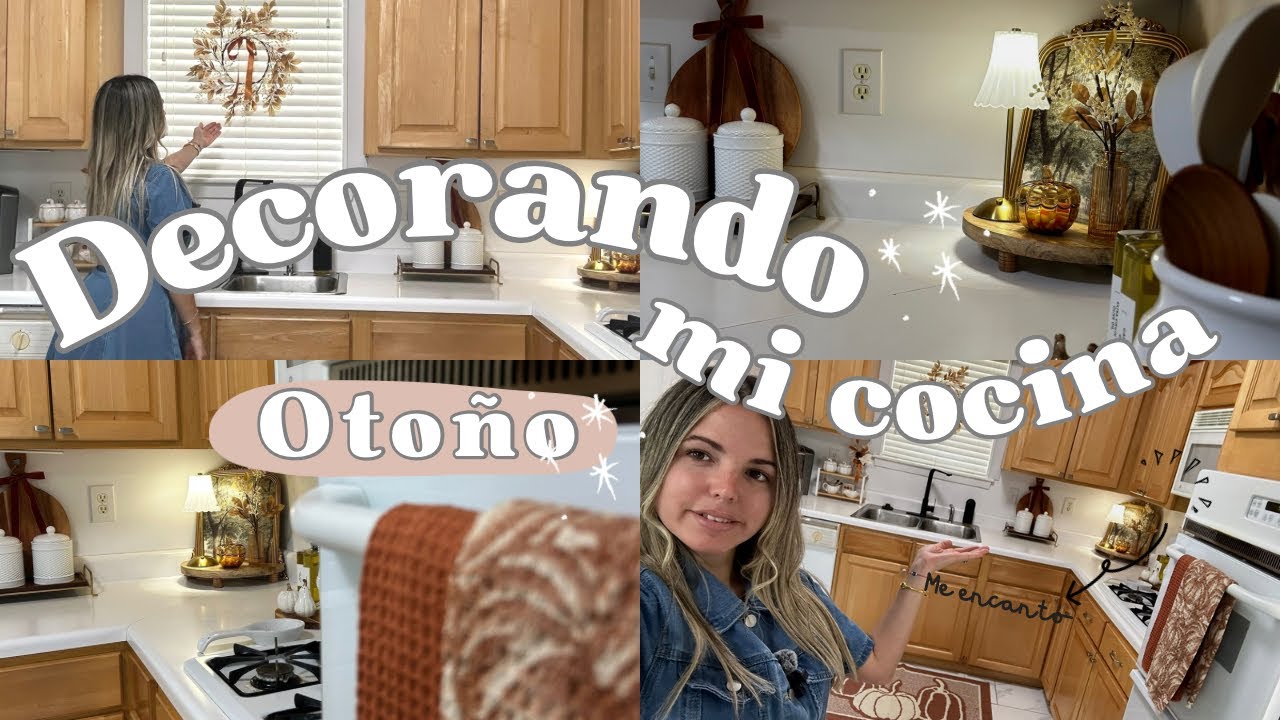 Decoración de mi cocina.Temporada de otoño🍂🍁