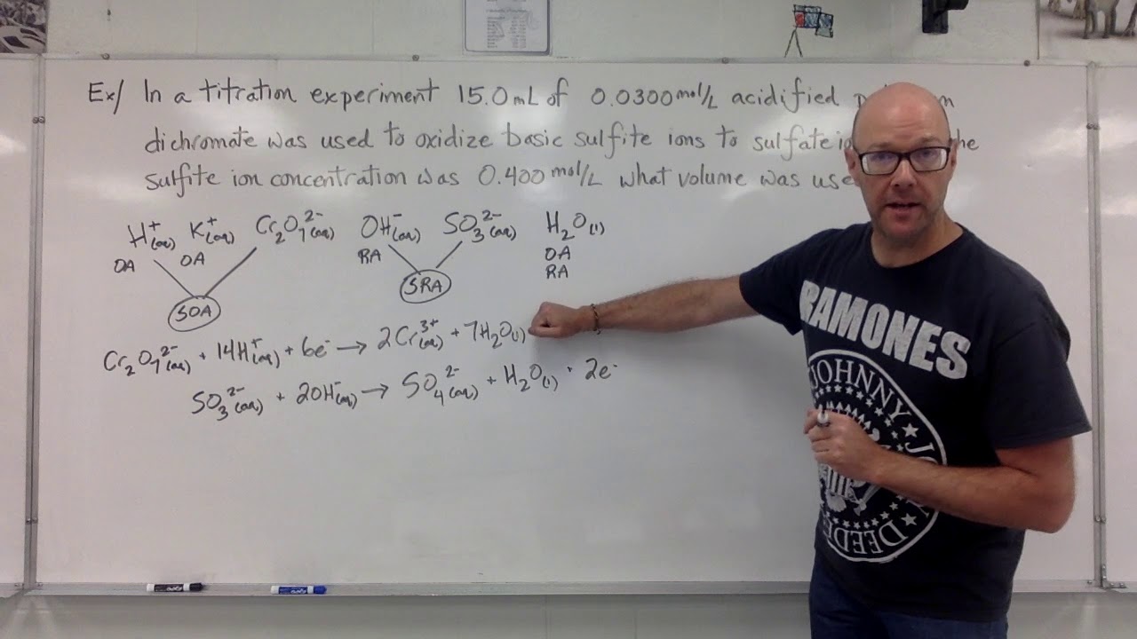 Redox Stoichiometry Example II