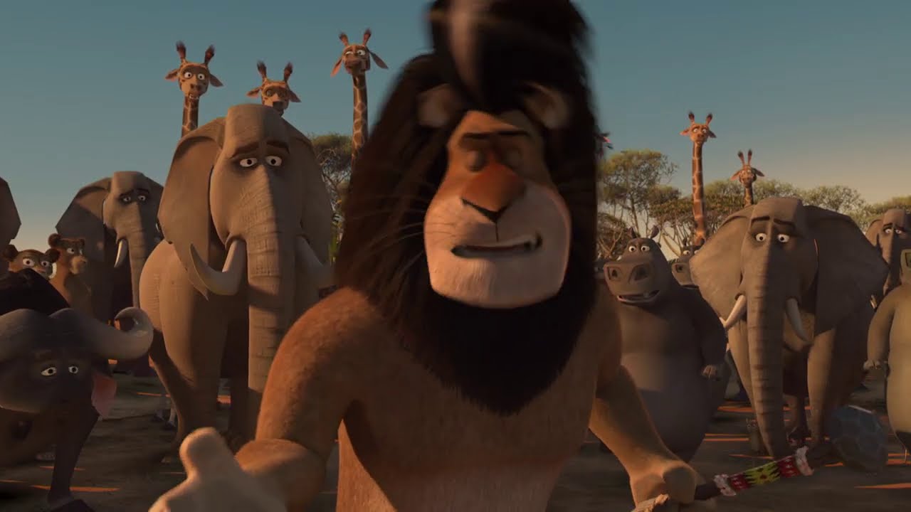 DreamWorks Madagascar em Português | Surpreso Ao Me Ver  | Madagascar 3: Os Procurados